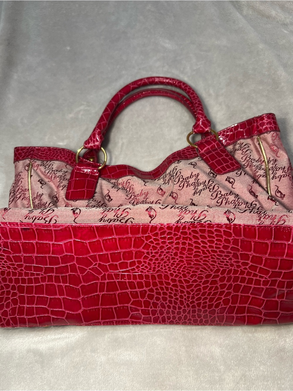 Baby phat Y2K tote shoulder bag - Picture 7 of 9